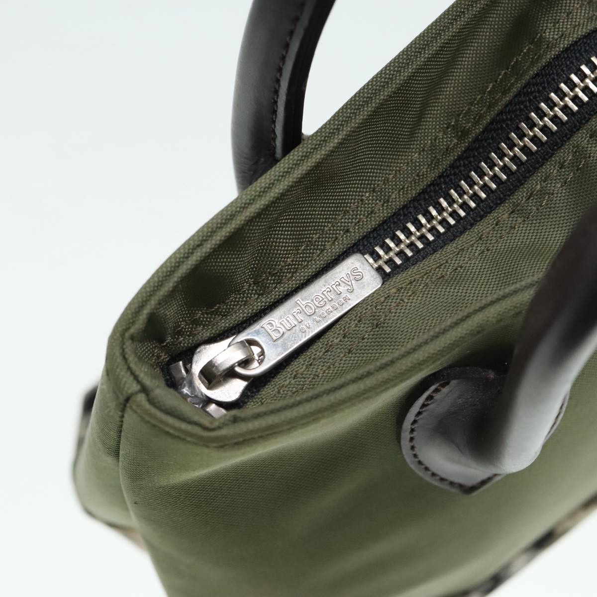 Burberry Blue Label Khaki Synthetic Handbag (Pre-Owned) Size ONE SIZE - 11 Thumbnail