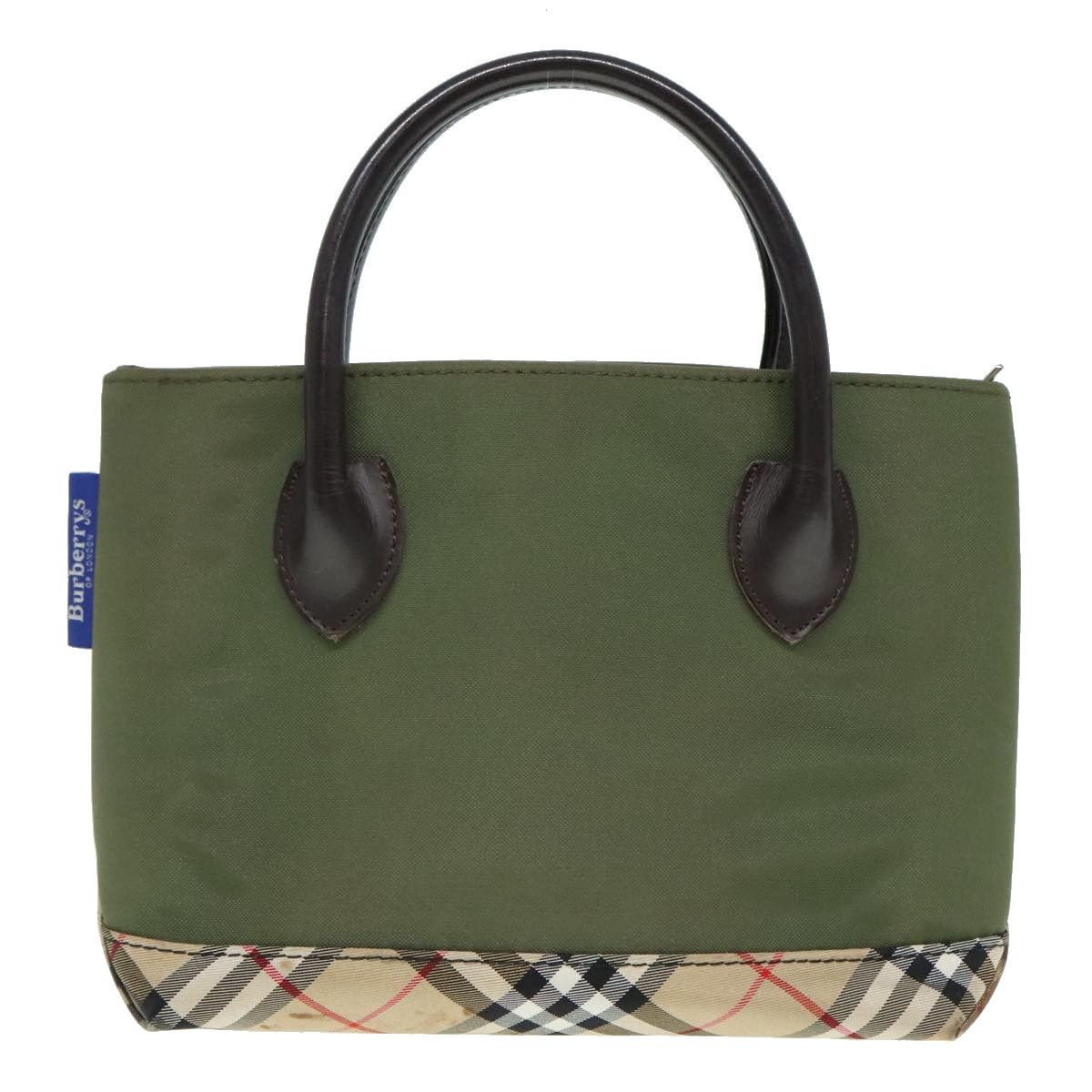 Burberry Blue Label Khaki Synthetic Handbag (Pre-Owned) Size ONE SIZE - 2 Thumbnail
