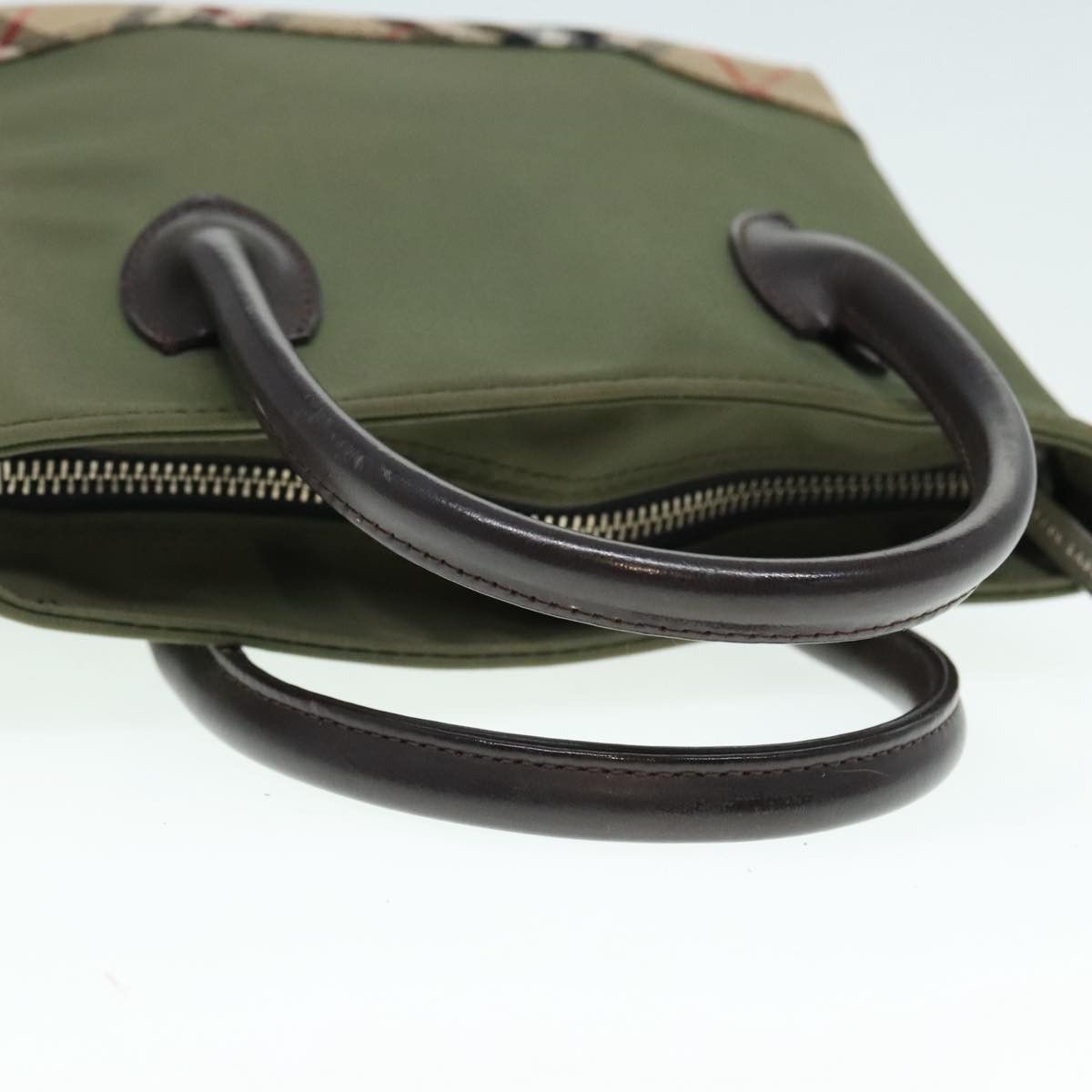 Burberry Blue Label Khaki Synthetic Handbag (Pre-Owned) Size ONE SIZE - 5 Thumbnail
