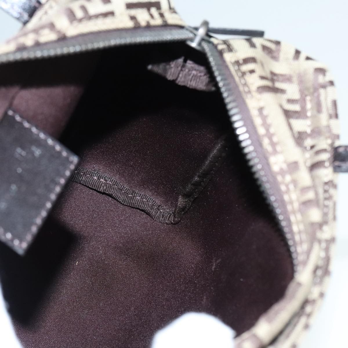 Fendi Zucca Beige Canvas Handbag (Pre-Owned) Size ONE SIZE - 19 Thumbnail