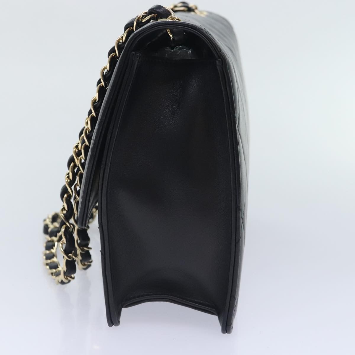 Chanel Matelassé Black Leather Shoulder Bag (Pre-Owned) Size ONE SIZE - 3 Thumbnail