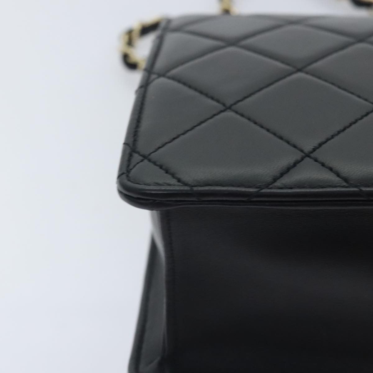 Chanel Matelassé Black Leather Shoulder Bag (Pre-Owned) Size ONE SIZE - 8 Thumbnail