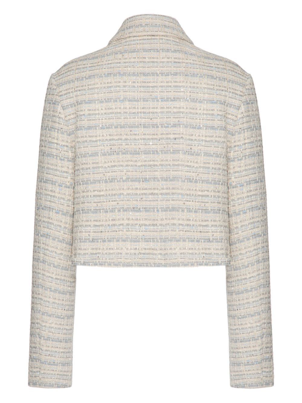 Valentino TWEED SHORT JACKET Size S / US 4 / IT 40 - 2 Thumbnail