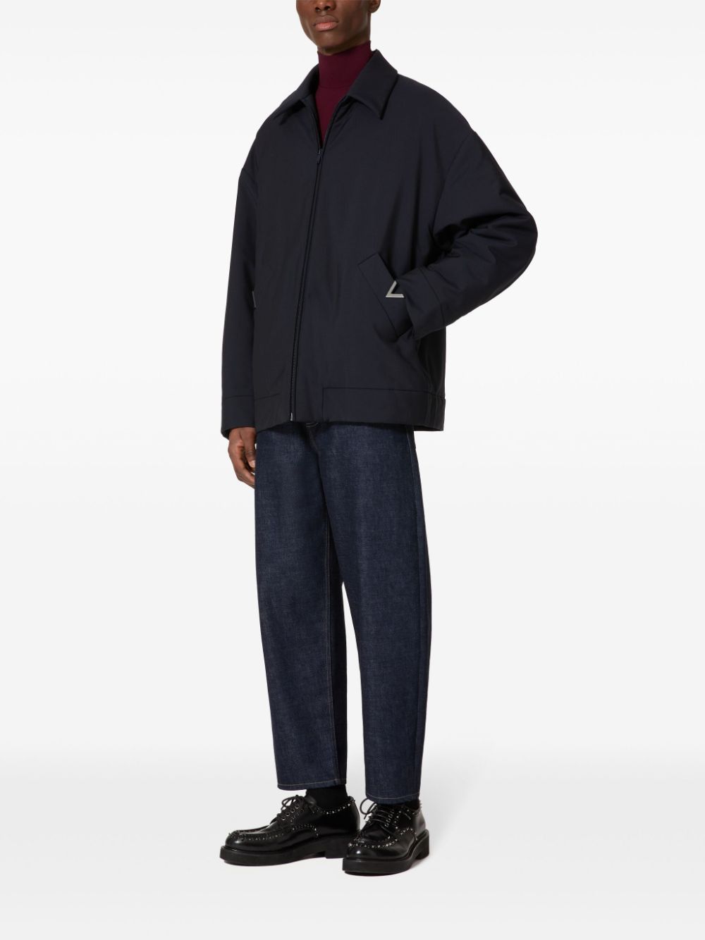 Valentino V DETAIL WOOL CABAN Size US S / EU 44-46 / 1 - 4 Thumbnail