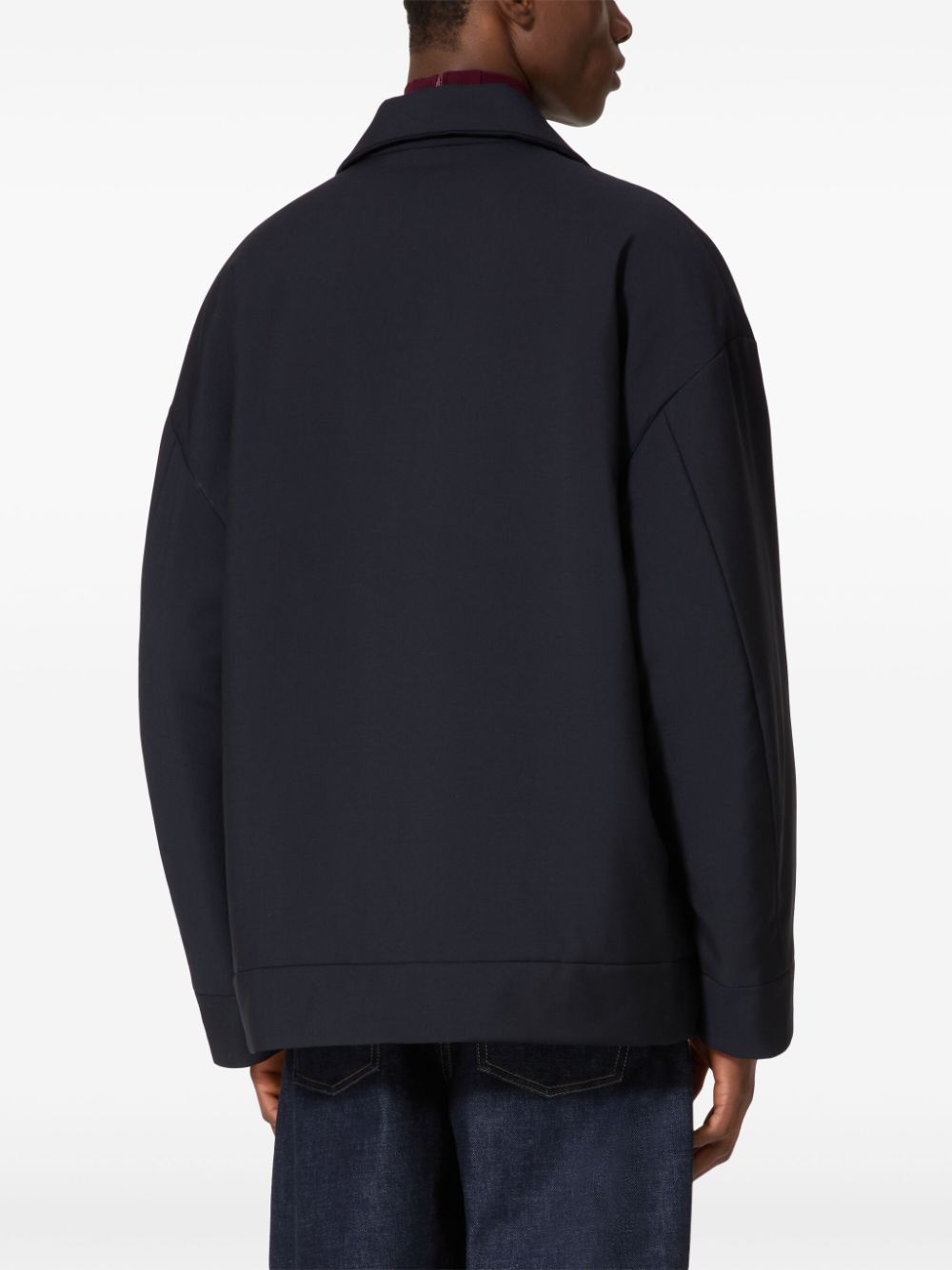 Valentino V DETAIL WOOL CABAN Size US S / EU 44-46 / 1 - 3 Thumbnail