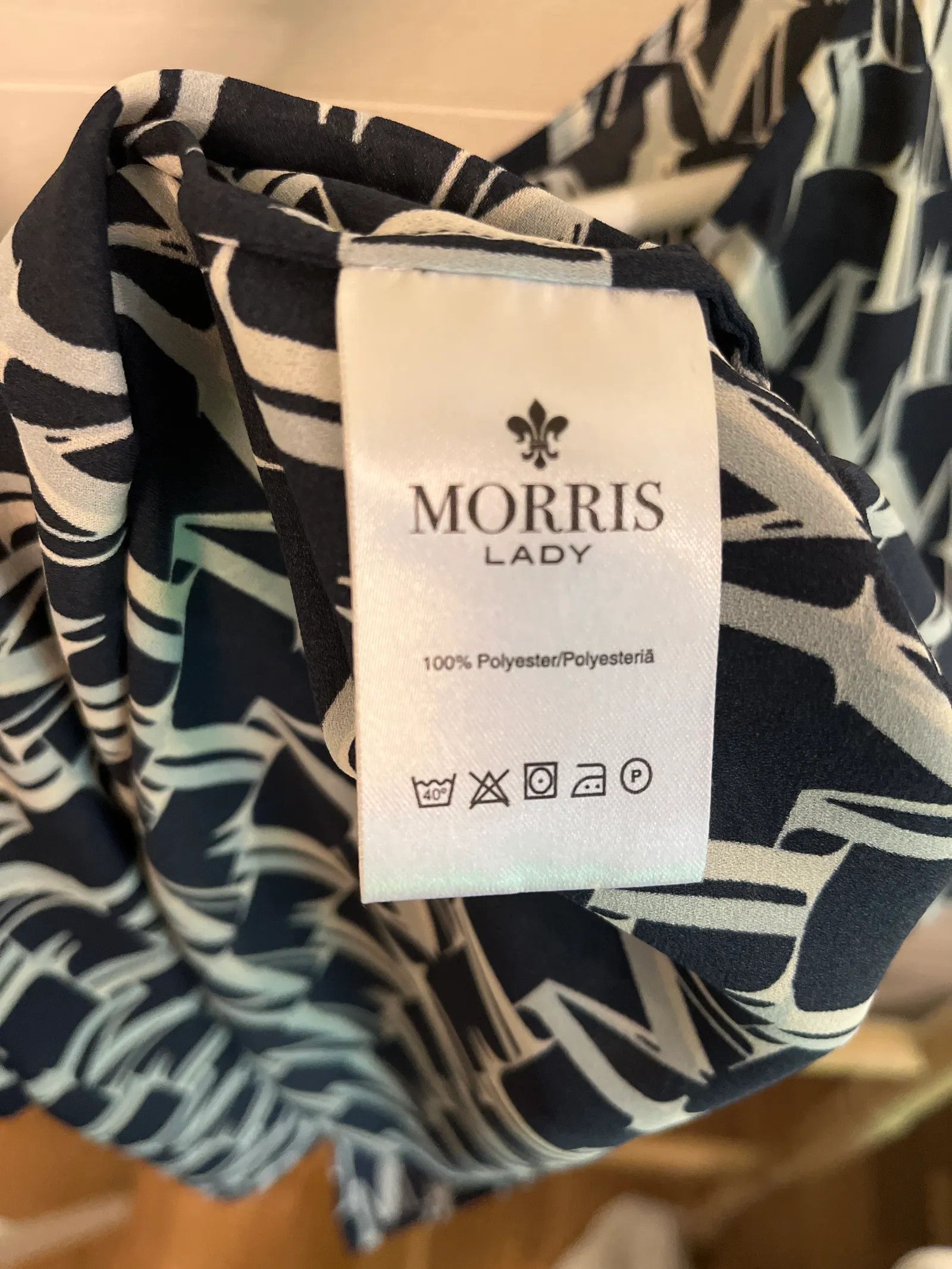 Morris Morris Madeleine Print Top Blouse Size XS / US 0-2 / IT 36-38 - 4 Thumbnail