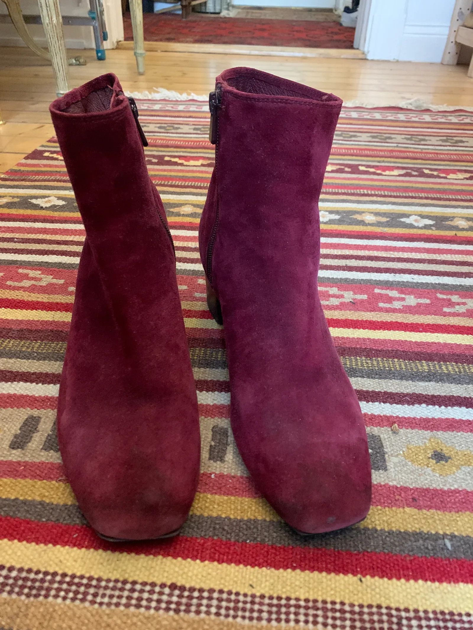 & Other Stories & Other Stories Suede Ankle Boots Boots Size US 8 / IT 38 - 5 Thumbnail