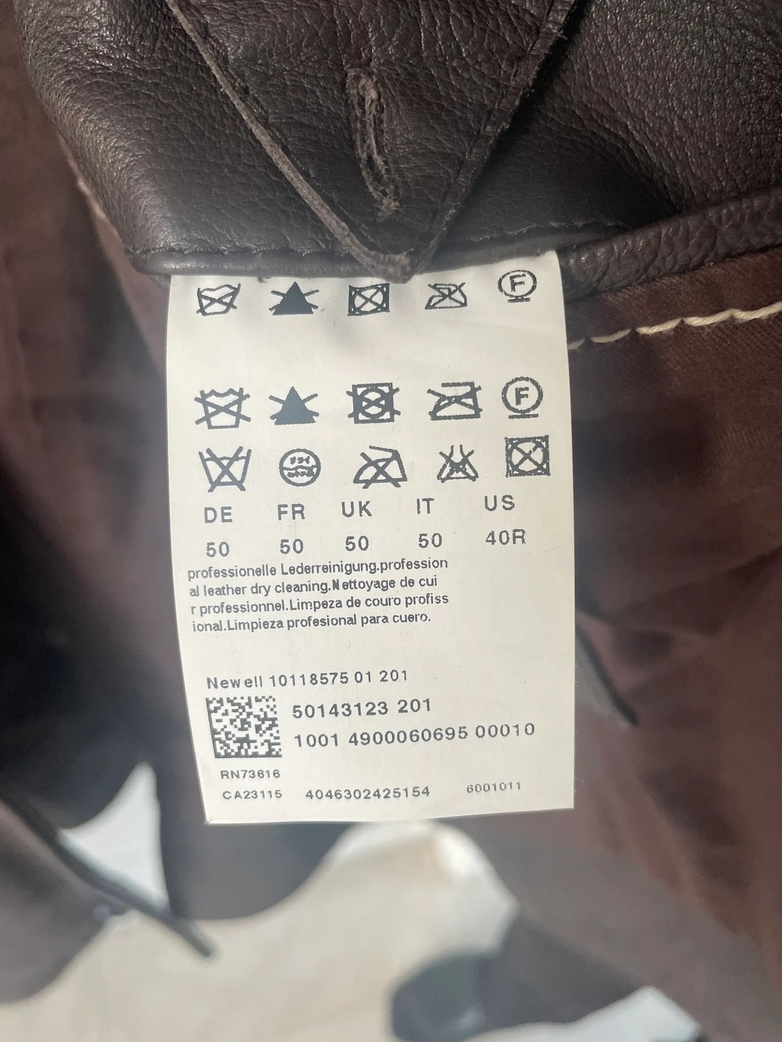 Hugo Boss Hugo Boss Leather Jacket Size US M / EU 48-50 / 2 - 3 Thumbnail