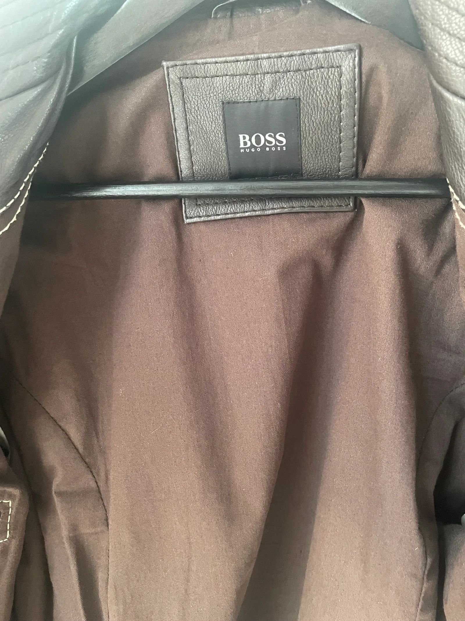 Hugo Boss Hugo Boss Leather Jacket Size US M / EU 48-50 / 2 - 4 Thumbnail
