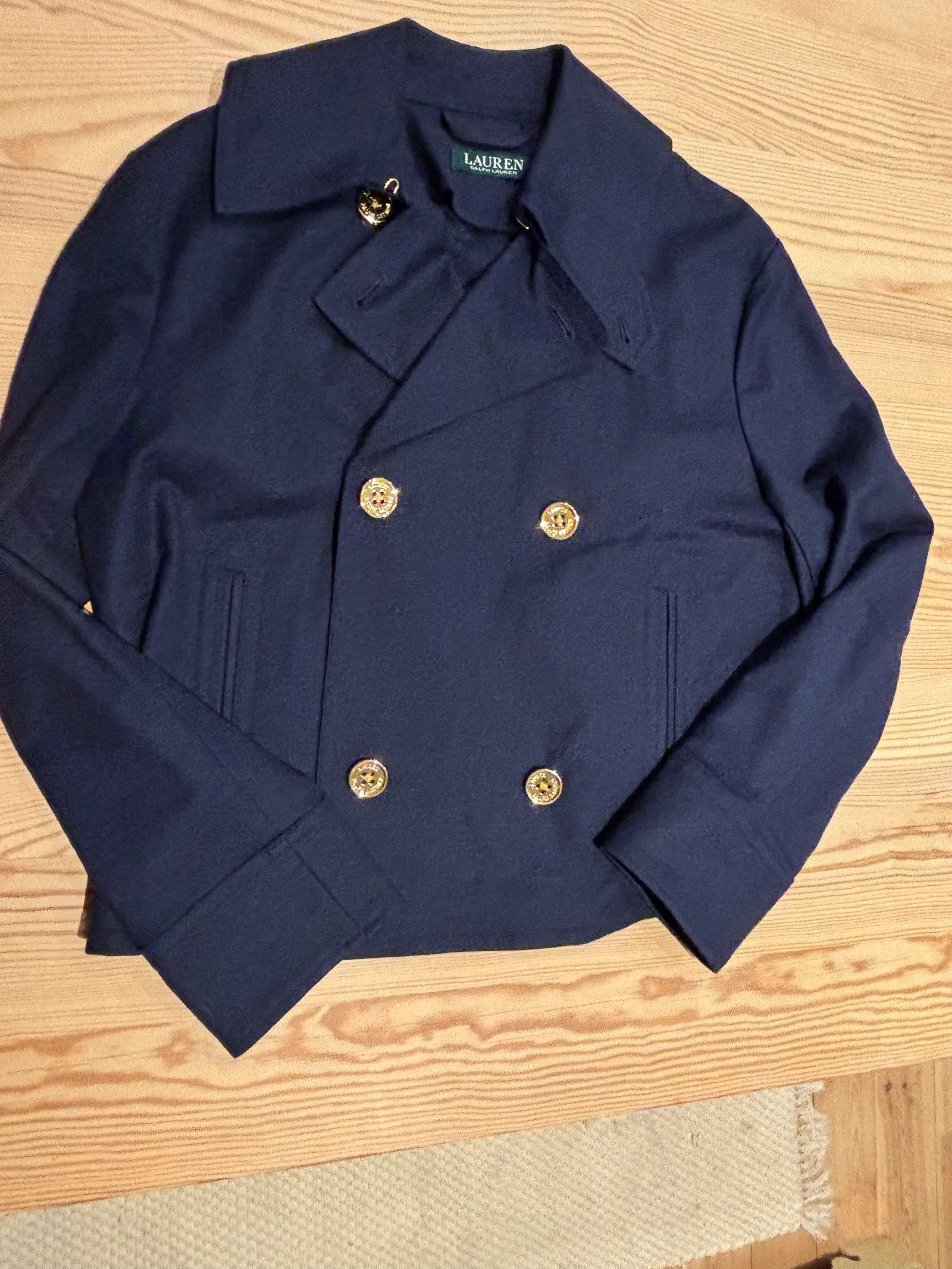 Ralph Lauren Ralph Lauren Midnight blue, guldfärgade knappar Jacket Size S / US 4 / IT 40 - 2 Thumbnail