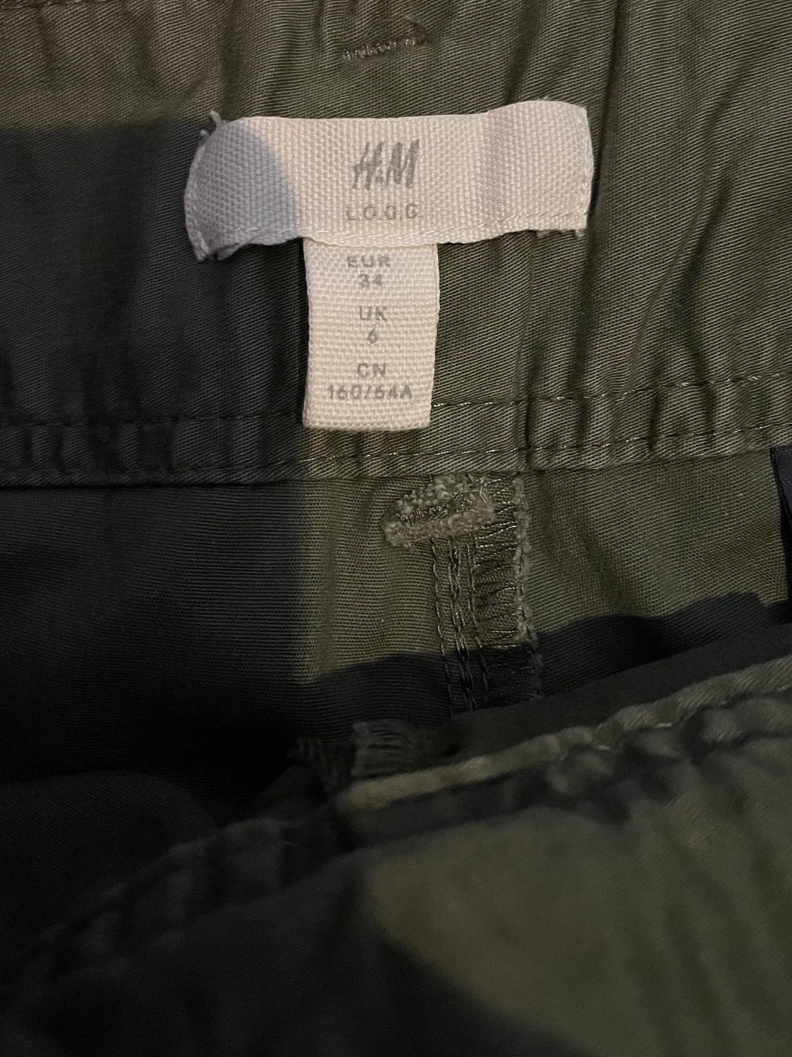 H&M H&M Cargo byxor Pants Size 25" / US 0 / IT 36 - 2 Thumbnail