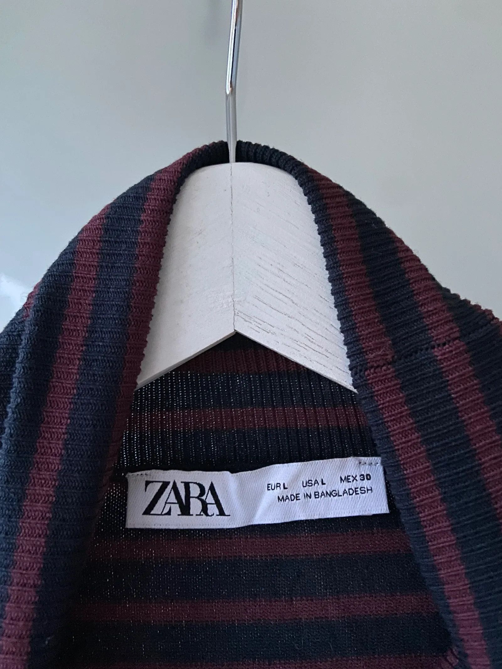 Zara Zara Polo knit Size L / US 10 / IT 46 - 2 Thumbnail