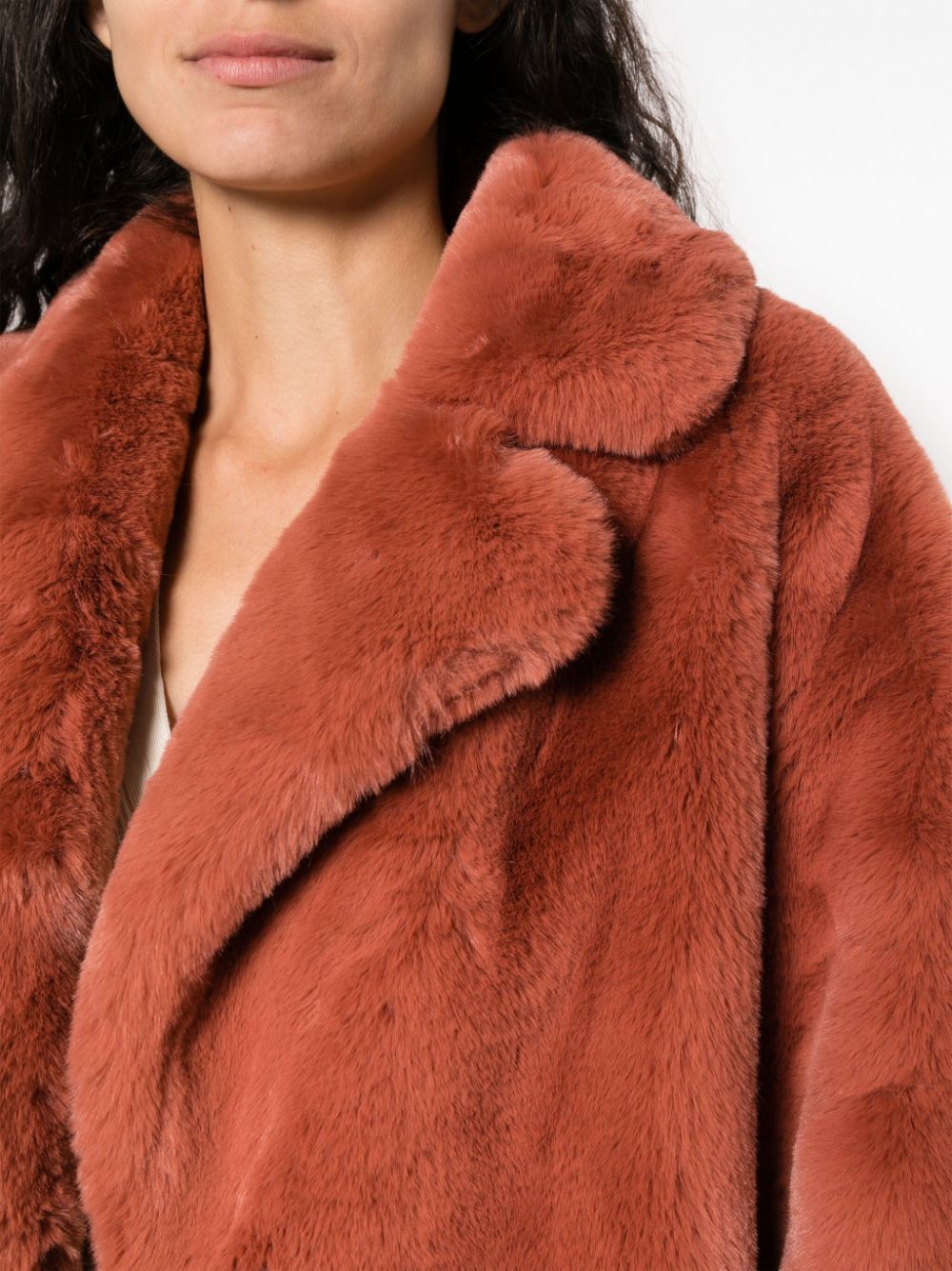 STAND STUDIO SAVANNAH FAUX FUR LUSH TEDDY JACKET Size XS / US 0-2 / IT 36-38 - 2 Thumbnail