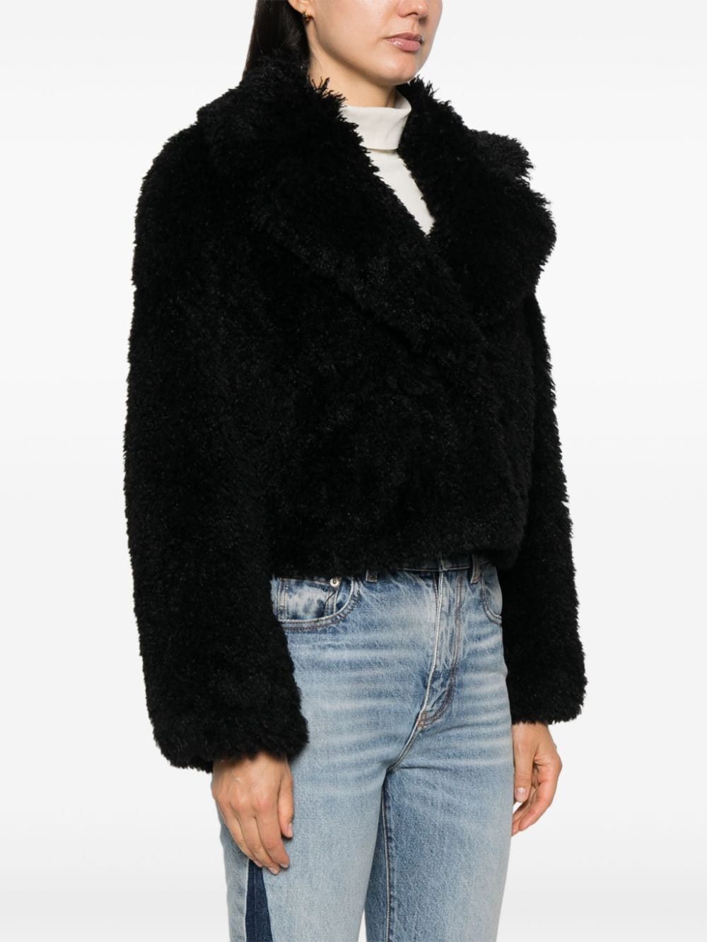 STAND STUDIO SAMARA FAUX FUR JACKET Size XS / US 0-2 / IT 36-38 - 5 Thumbnail
