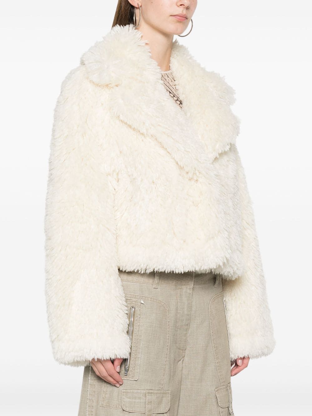 STAND STUDIO SAMARA FAUX FUR JACKET Size XS / US 0-2 / IT 36-38 - 2 Thumbnail