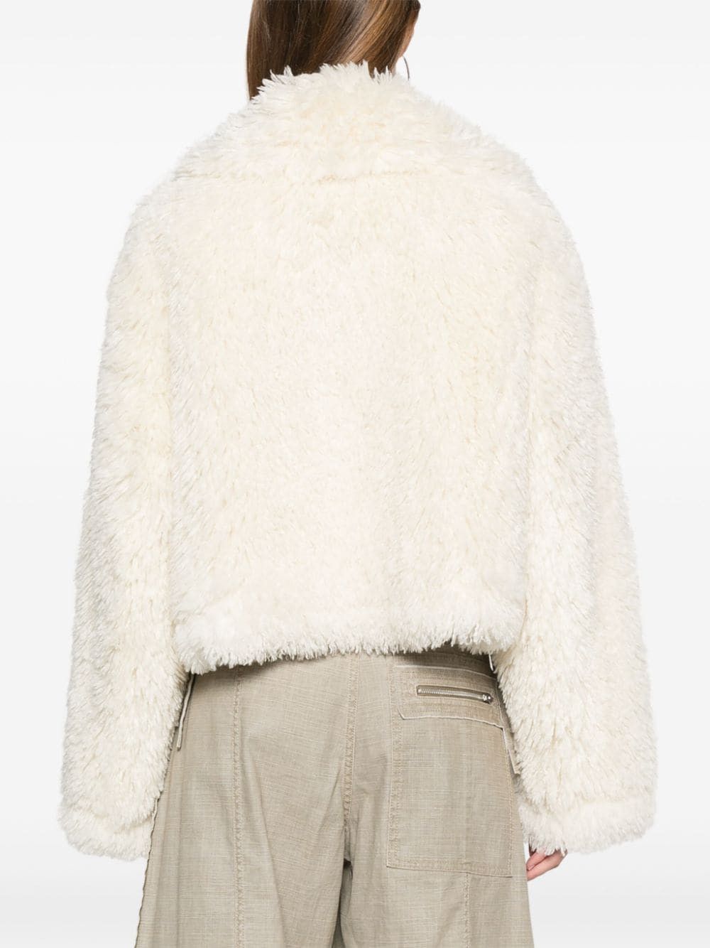 STAND STUDIO SAMARA FAUX FUR JACKET Size XS / US 0-2 / IT 36-38 - 5 Thumbnail