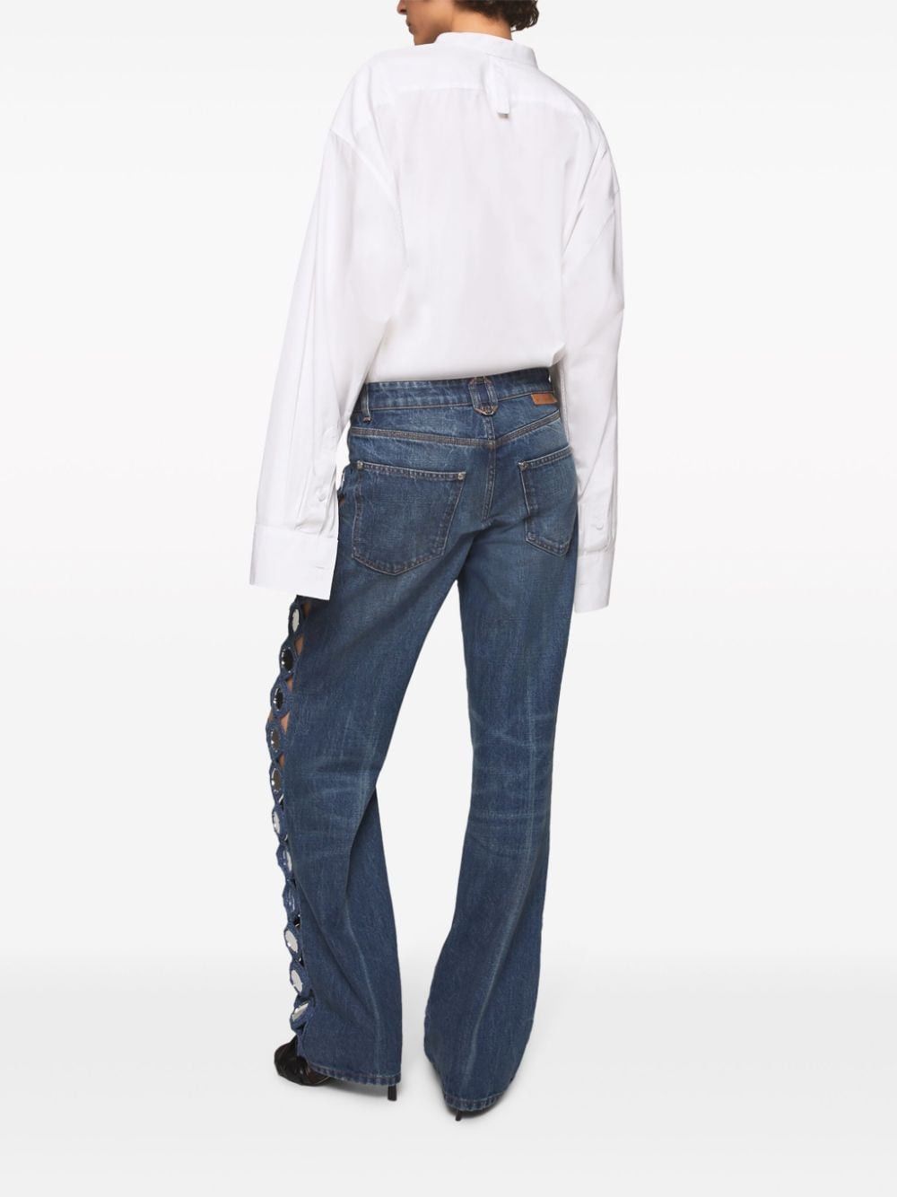 Stella McCartney COTTON PLASTRON SHIRT Size S / US 4 / IT 40 - 2 Thumbnail