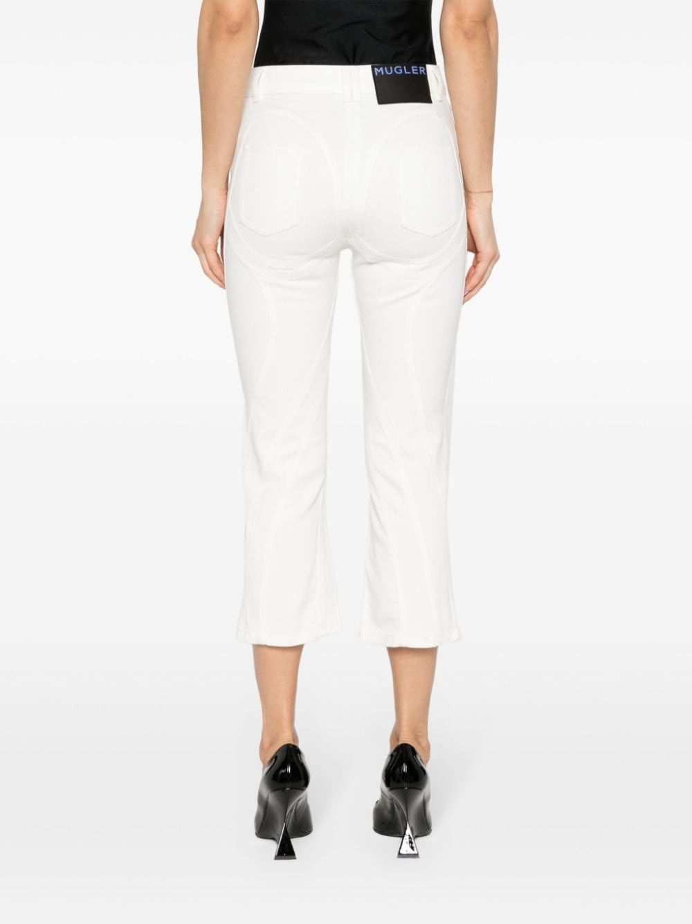 Mugler DENIM SKINNY JEANS Size 27" / US 4 / IT 40 - 2 Thumbnail