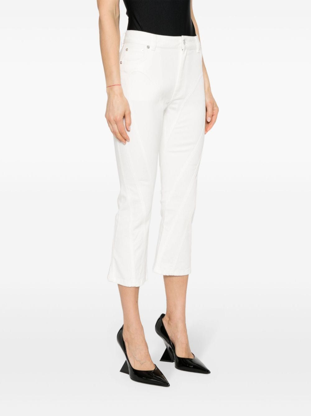 Mugler DENIM SKINNY JEANS Size 27" / US 4 / IT 40 - 3 Thumbnail