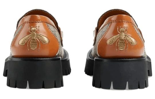 Gucci Gucci GG Lug Sole Loafers SIZE 41 Size ONE SIZE - 3 Thumbnail