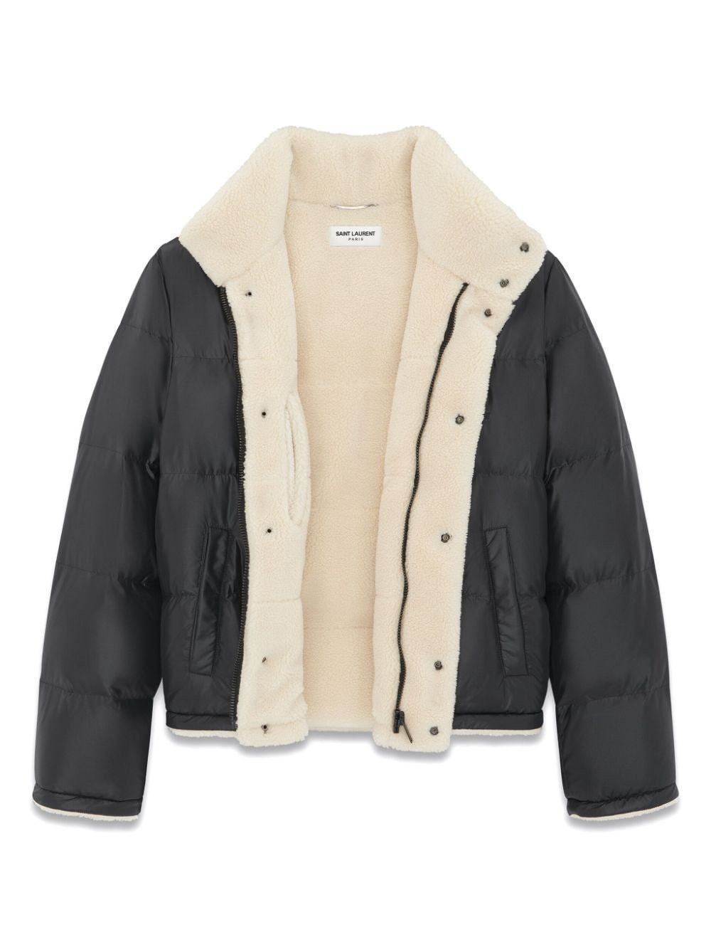 Saint Laurent Paris NYLON SHEARLING DOWN JACKET Size US S / EU 44-46 / 1 - 5 Thumbnail