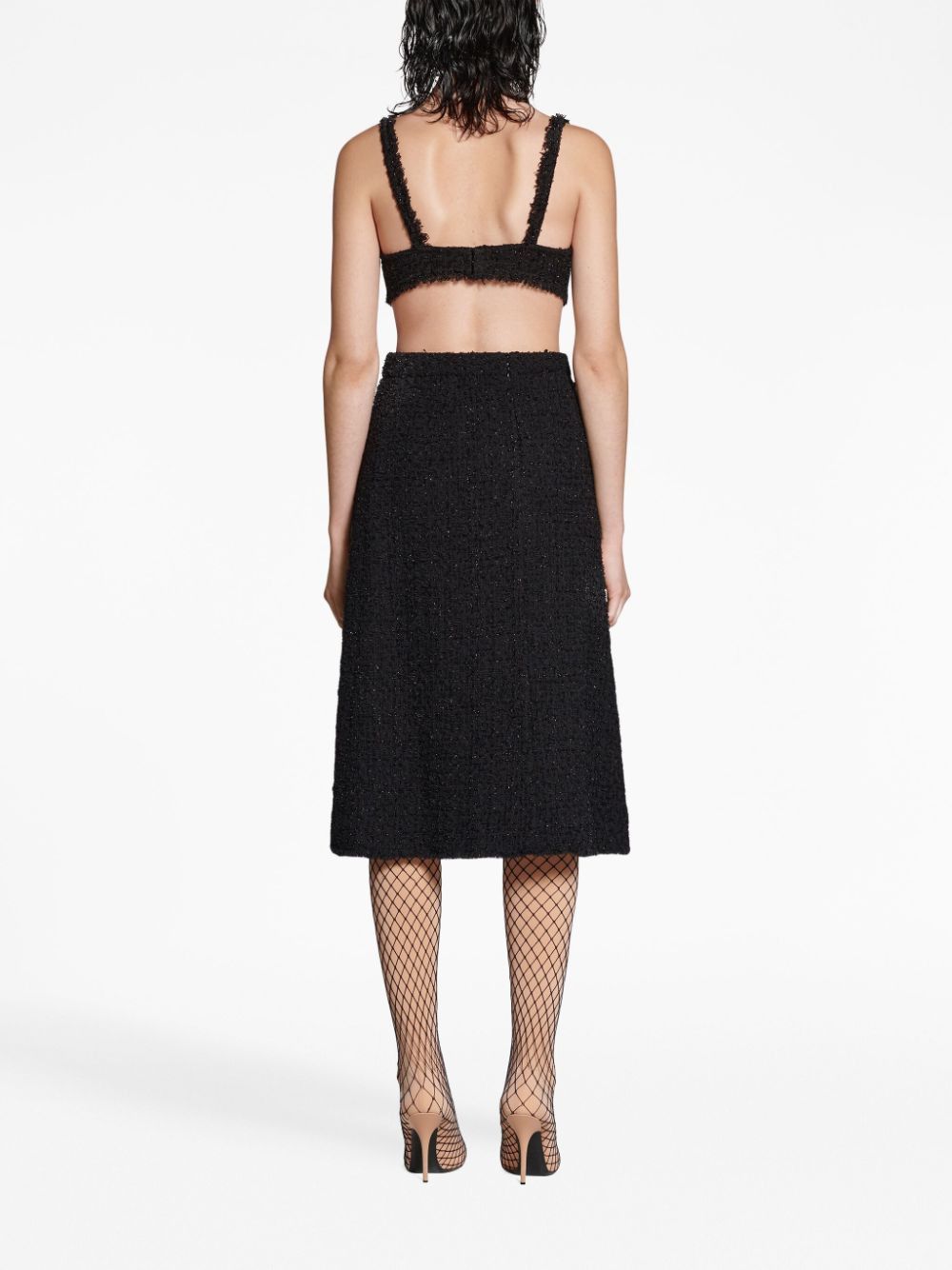 Balenciaga TWEED MIDI SKIRT Size 27" / US 4 / IT 40 - 5 Thumbnail