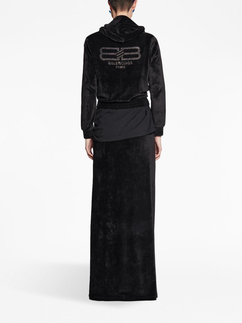 Balenciaga VELVET MAXI SKIRT Size 27" / US 4 / IT 40 - 5 Thumbnail