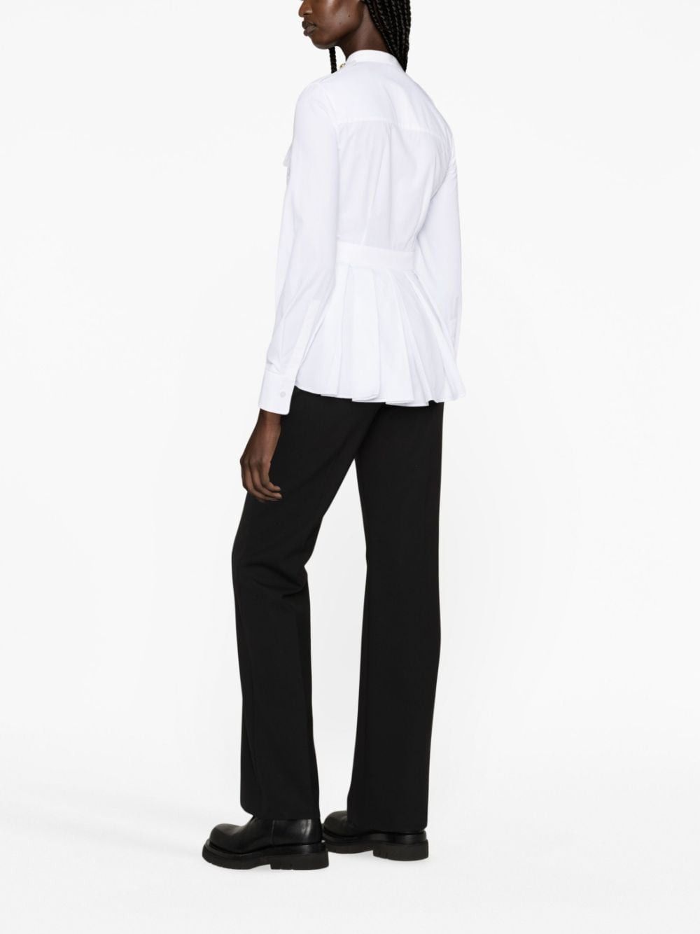 Alexander McQueen ORGANIC COTTON SHIRT Size S / US 4 / IT 40 - 2 Thumbnail