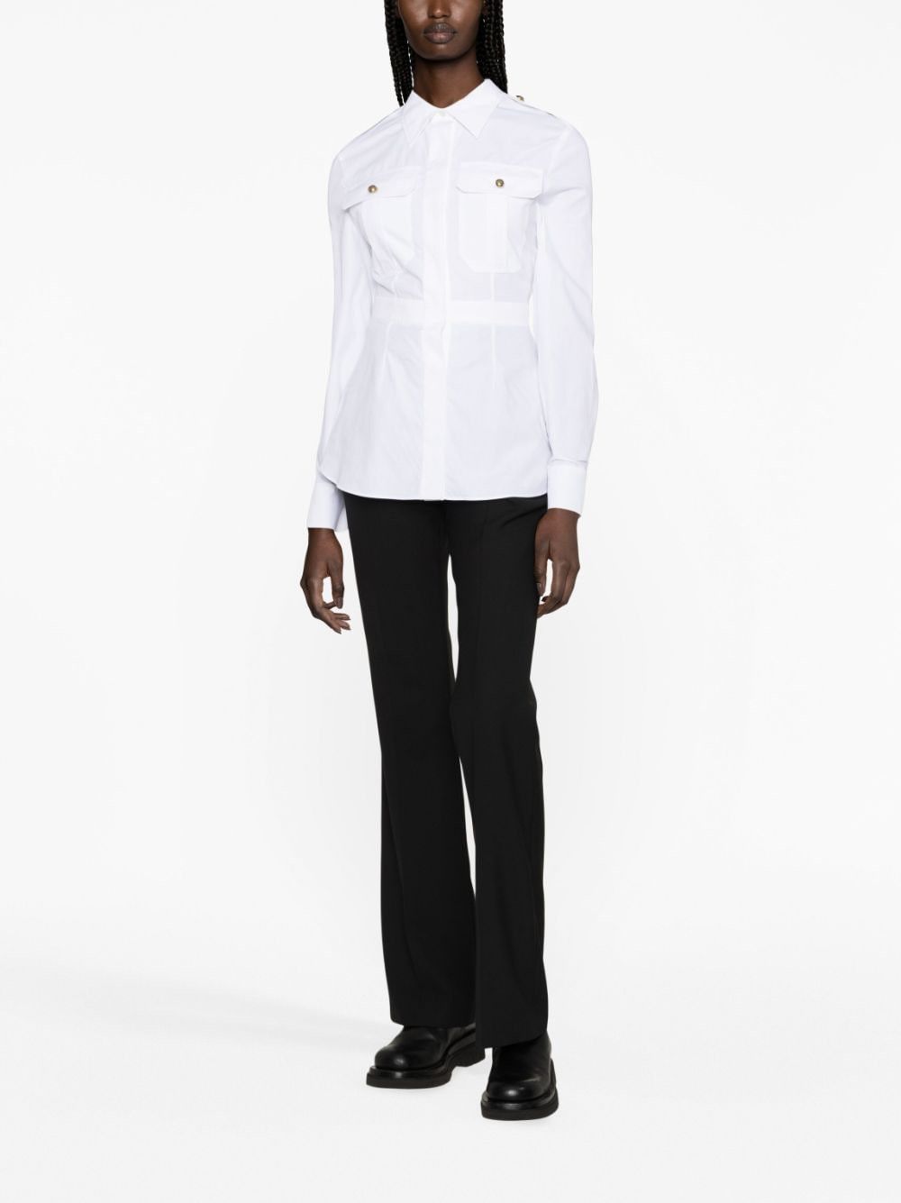 Alexander McQueen ORGANIC COTTON SHIRT Size S / US 4 / IT 40 - 3 Thumbnail