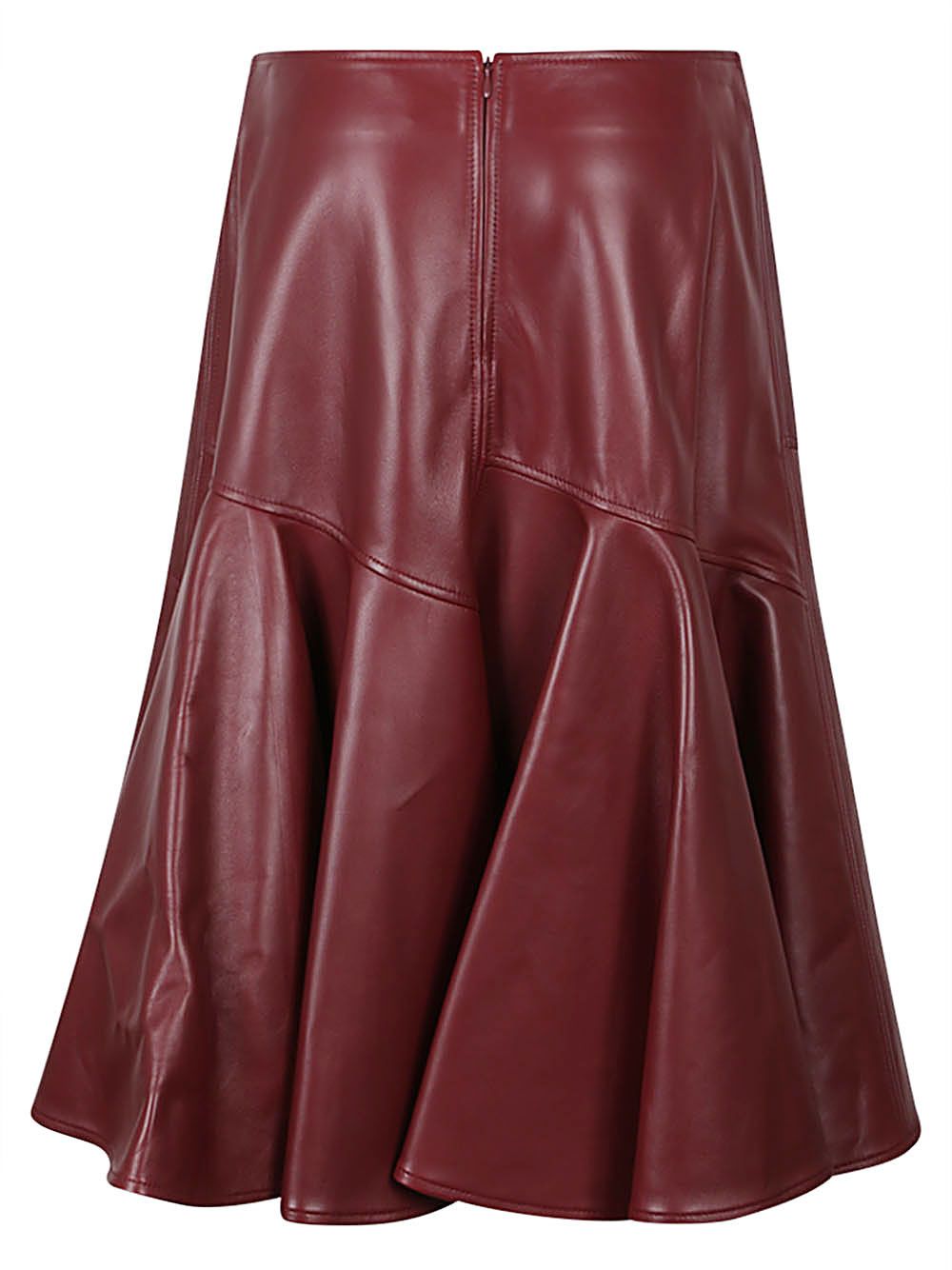 Bottega Veneta LEAHTER A-LINE SKIRT Size 27" / US 4 / IT 40 - 2 Thumbnail