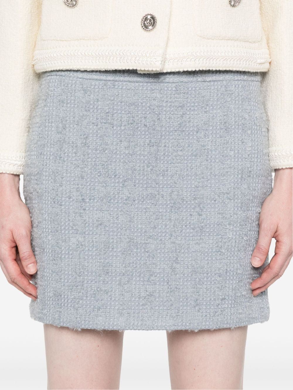 Gucci WOOL TWEED SKIRT Size 27" / US 4 / IT 40 - 5 Thumbnail