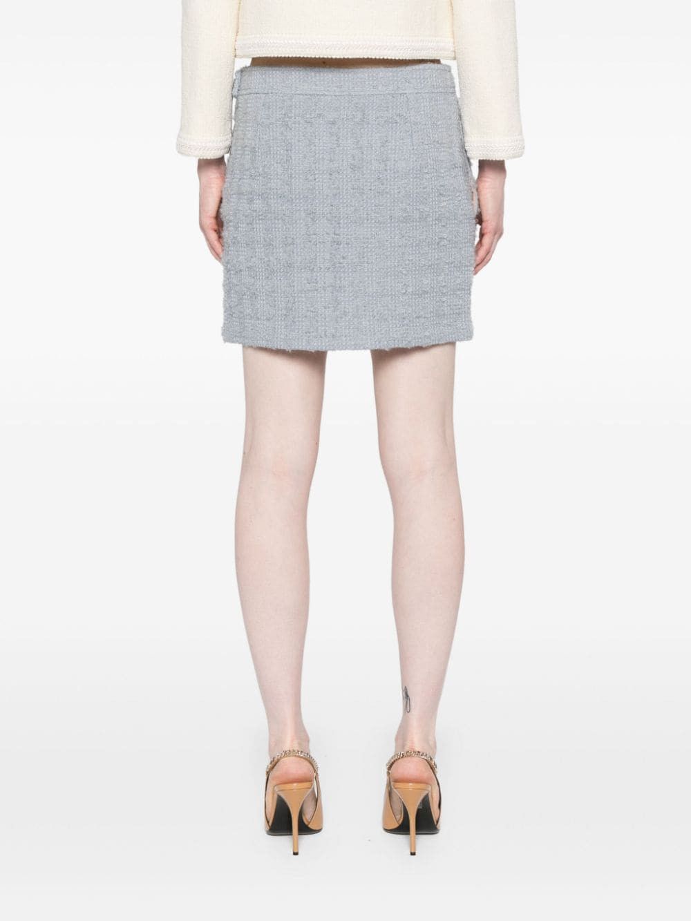 Gucci WOOL TWEED SKIRT Size 27" / US 4 / IT 40 - 6 Thumbnail