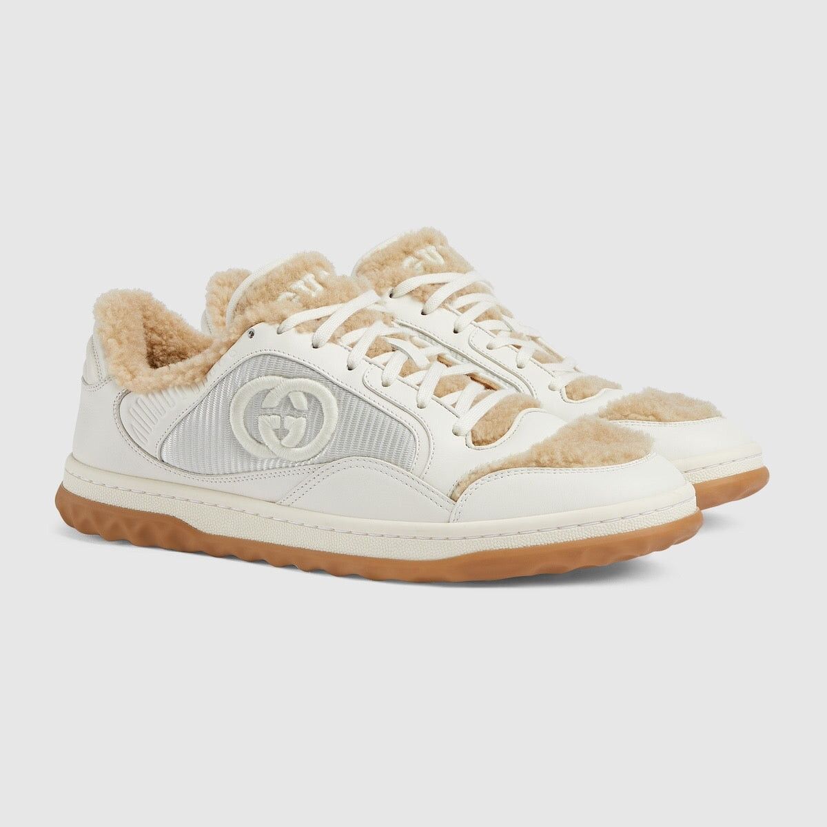 Gucci Gucci MAC80 Merino Wool Sneaker SIZE 10.5 Size ONE SIZE - 2 Thumbnail