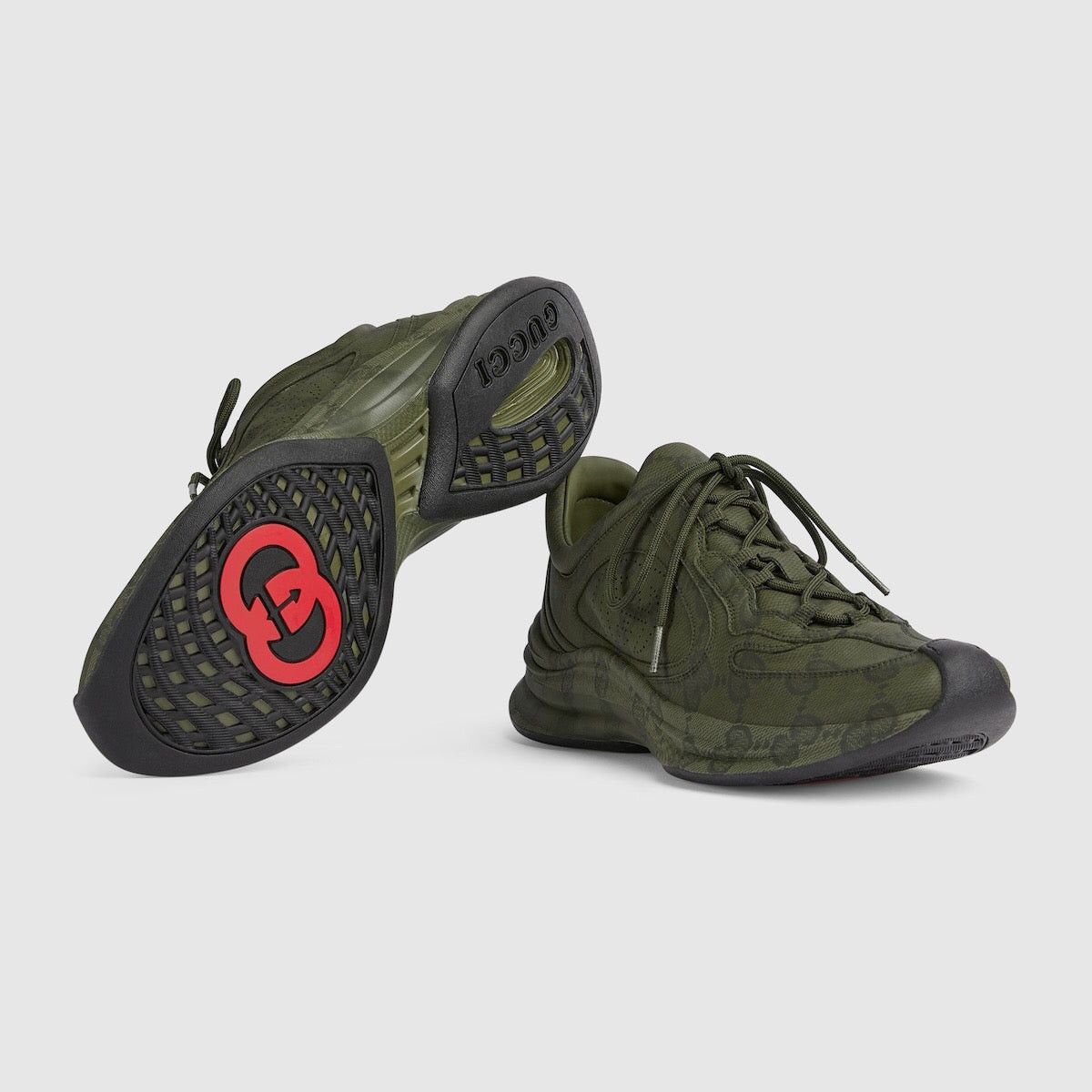 Gucci Gucci GG Run Sneakers SIZE 10 Size ONE SIZE - 3 Thumbnail