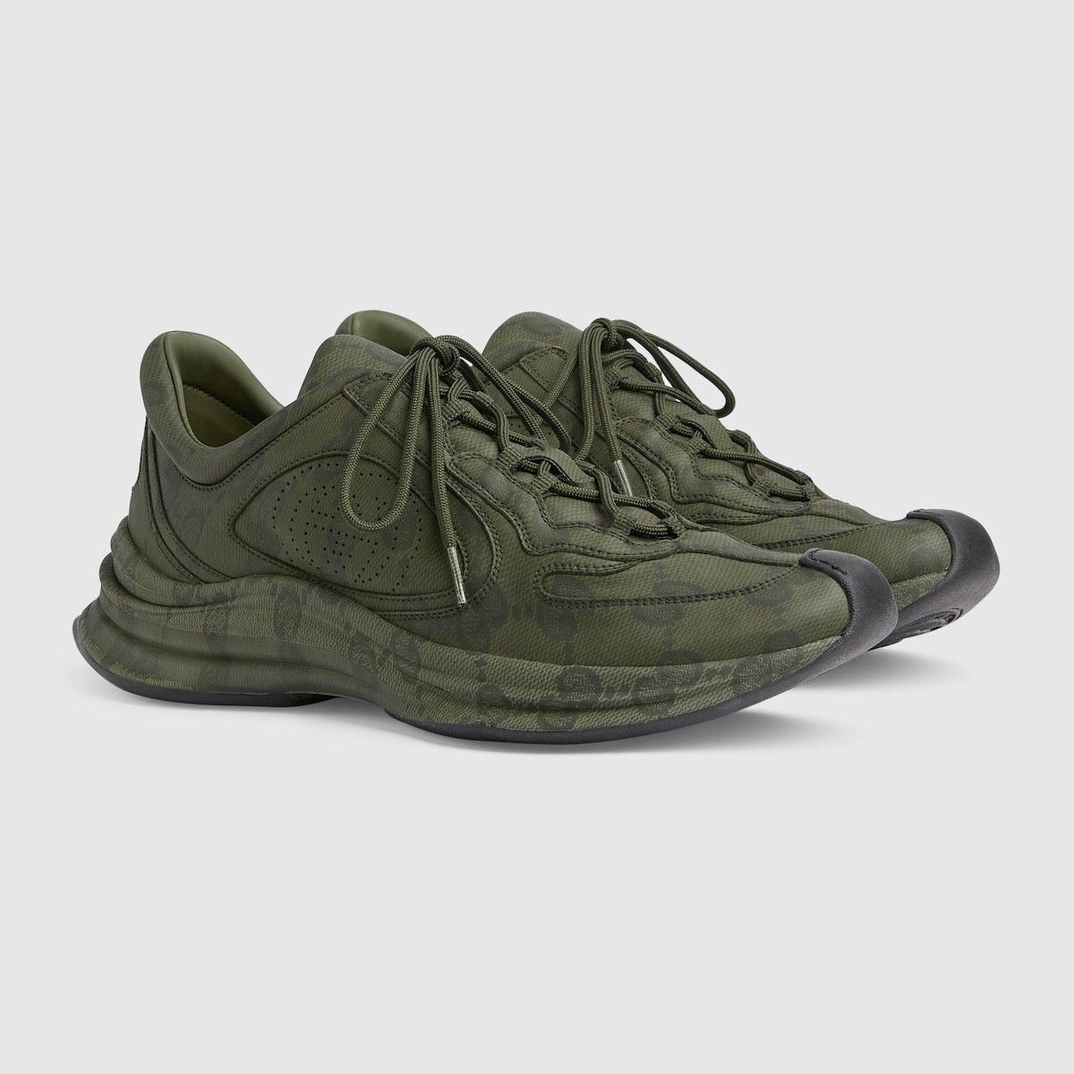 Gucci Gucci GG Run Sneakers SIZE 9.5 Size ONE SIZE - 2 Thumbnail