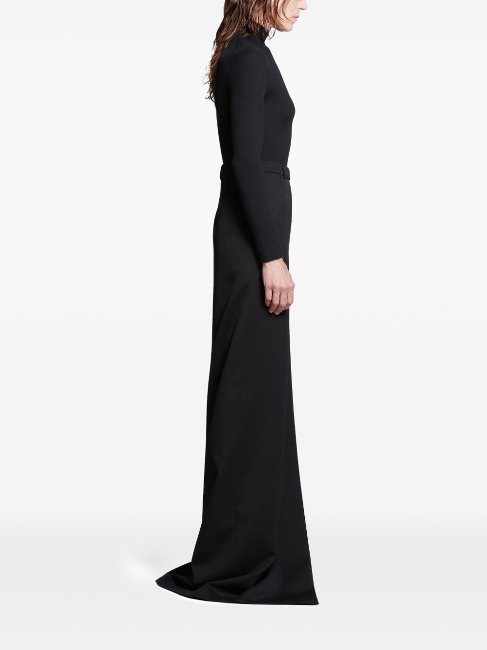 Balenciaga WOOL MIDI SKIRT Size 27" / US 4 / IT 40 - 2 Thumbnail