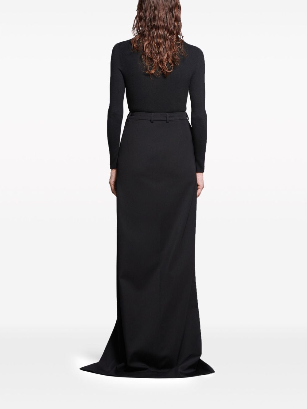 Balenciaga WOOL MIDI SKIRT Size 27" / US 4 / IT 40 - 4 Thumbnail