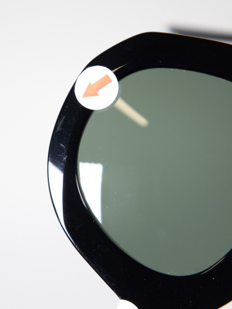 Celine Black Cat Eye Green Tinted Sunglasses Size ONE SIZE - 7 Thumbnail