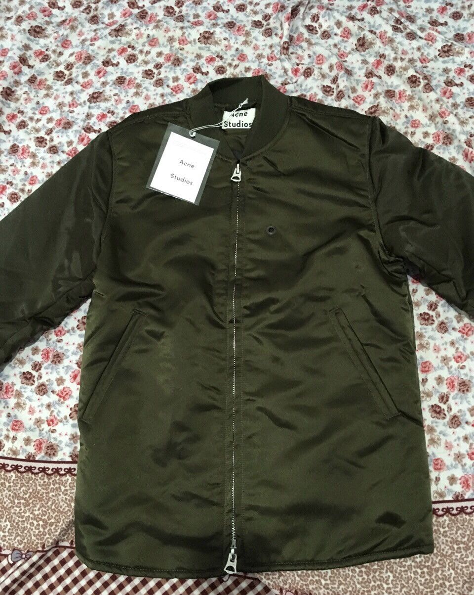 Acne Studios Acne Studio Mylon Pss 17 Bomber jacket | Grailed