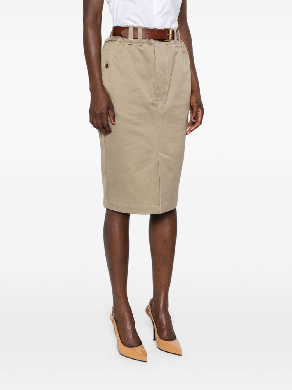 Saint Laurent Paris midi, tubino Gonna Size 27" / US 4 / IT 40 - 3 Thumbnail