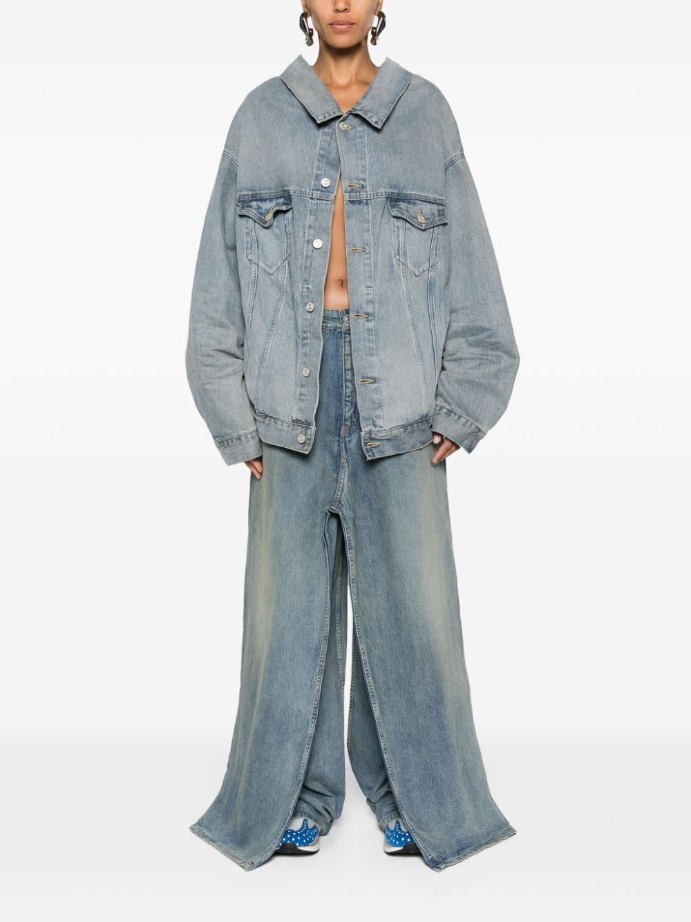 ブルゾン BALENCIAGA OFF SHOULDER DENIM JACKET 23281316_53436259_600.jpg