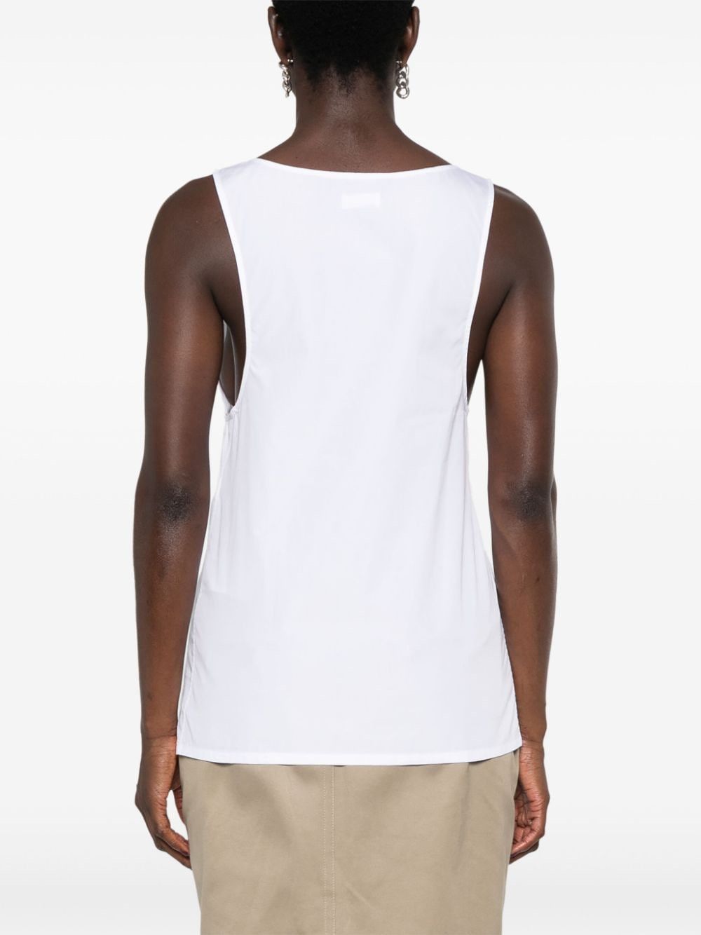 Saint Laurent Paris COTTON POPLIN TOP Size S / US 4 / IT 40 - 3 Thumbnail