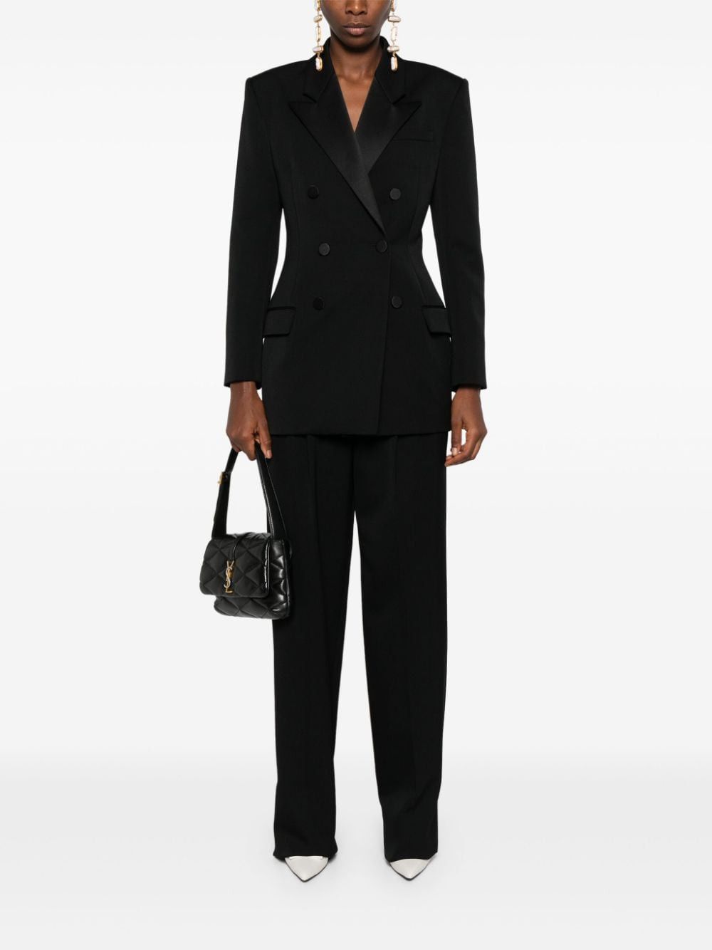 Saint Laurent Paris WOOL BLAZER JACKET Size S / US 4 / IT 40 - 4 Thumbnail