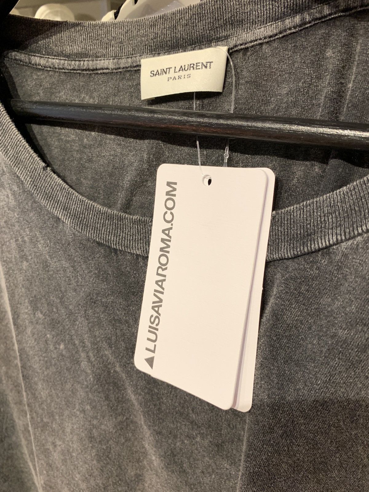 Saint Laurent Paris SLP - Classic Logo Print Size US L / EU 52-54 / 3 - 3 Thumbnail