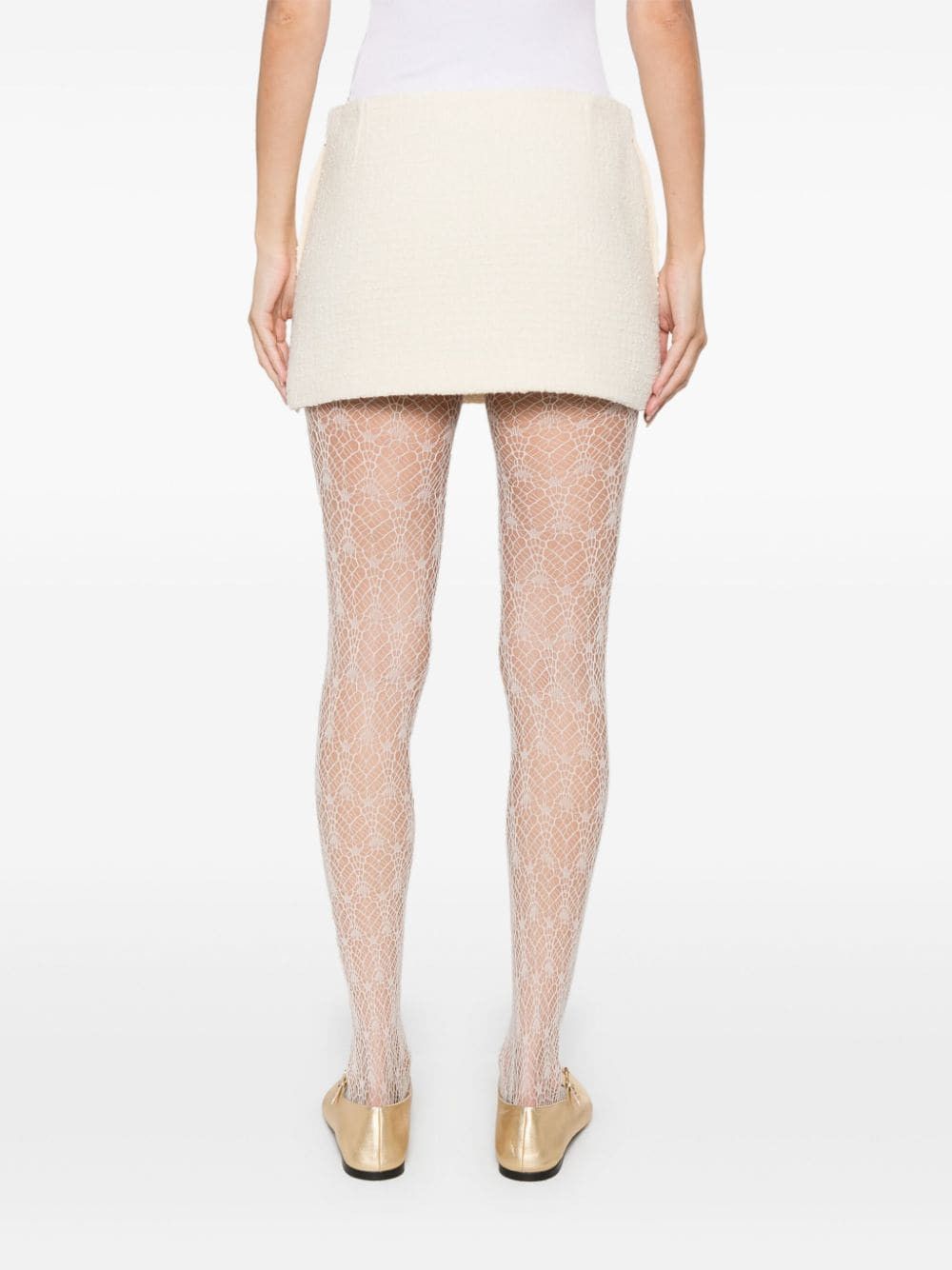 Gucci BOUCLÉ MINI SKIRT Size 27" / US 4 / IT 40 - 3 Thumbnail