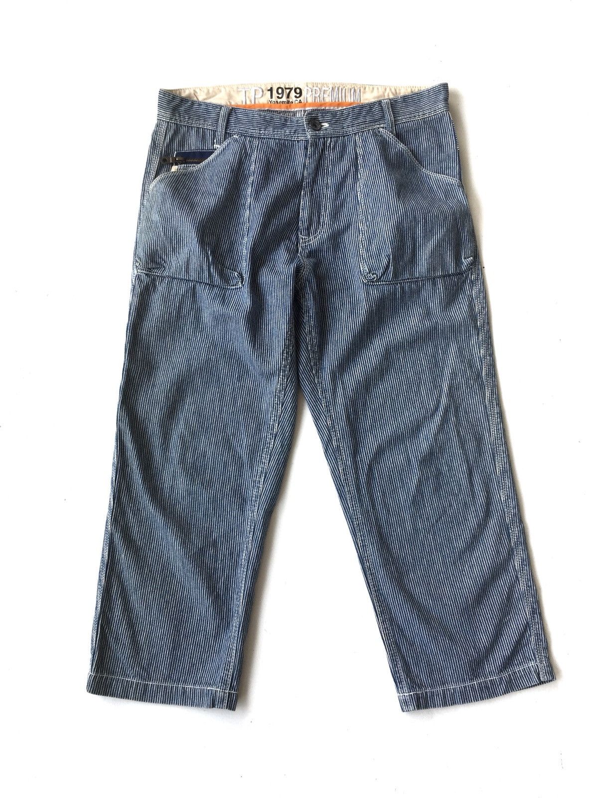Japanese Think Pink Stripe 3quater Pant