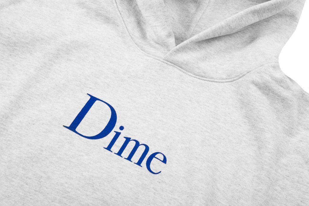 Dime Dime Classic Logo Hoody heather grey 100%new Size US M / EU 48-50 / 2 - 2 Preview