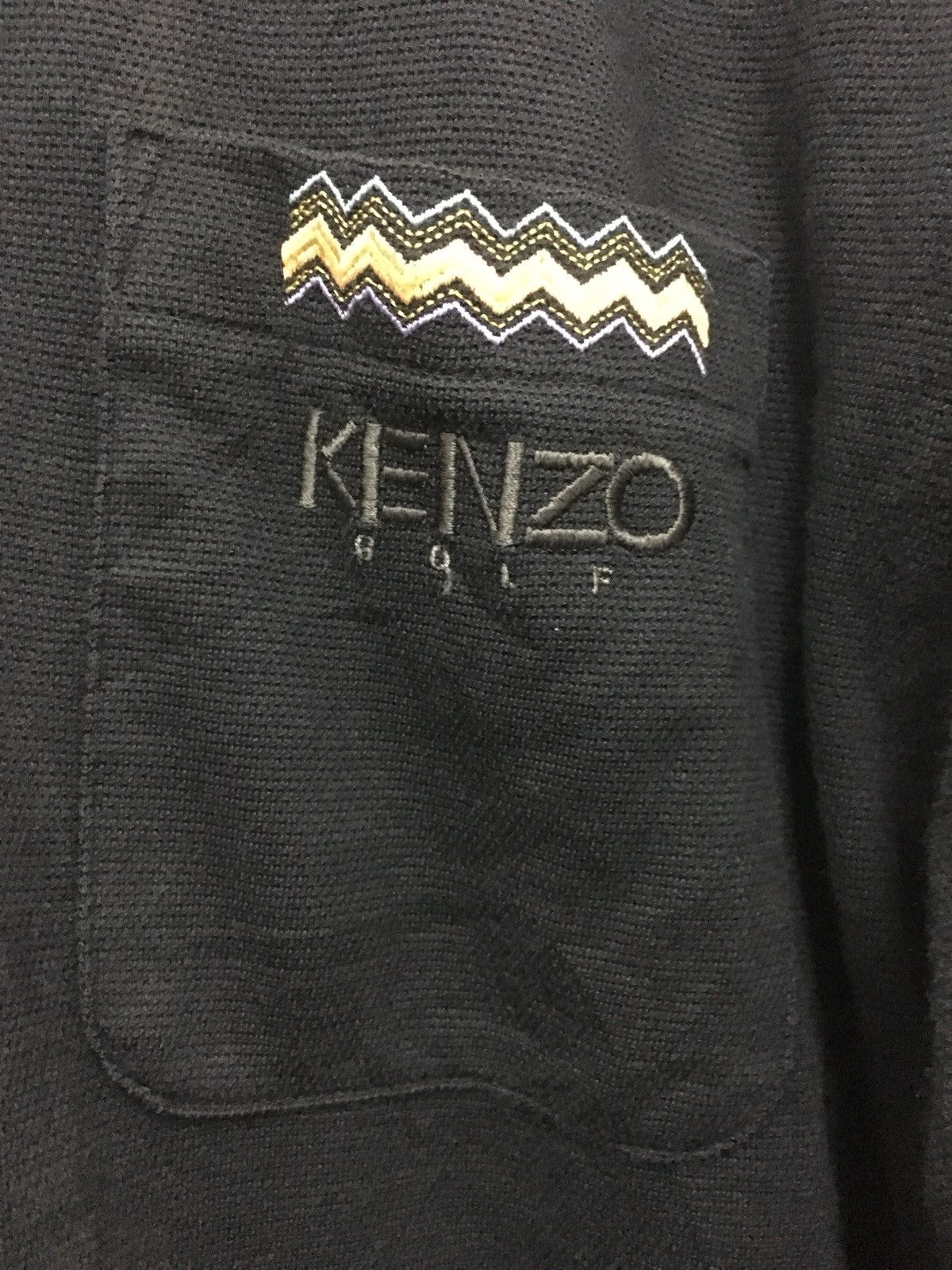 Kenzo Kenzo Golf Long Sleeve Pocket Shirt Size US XL / EU 56 / 4 - 3 Thumbnail