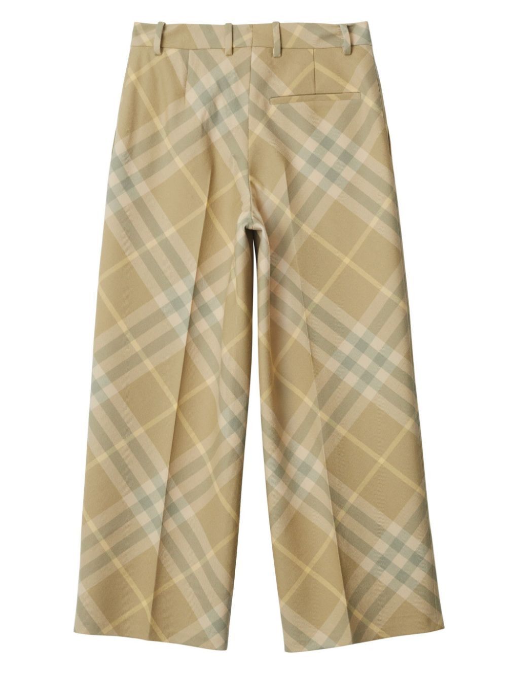 Burberry CHECKED WOOL TROUSERS Size 25" / US 0 / IT 36 - 2 Thumbnail