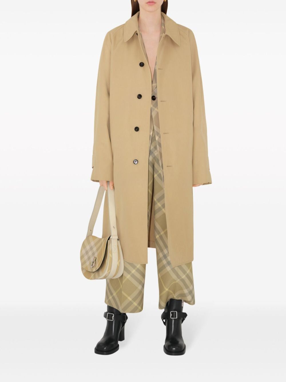 Burberry CHECKED WOOL TROUSERS Size 26" / US 2 / IT 38 - 6 Thumbnail